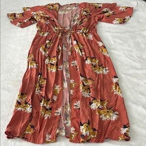 Evening Floral Dress